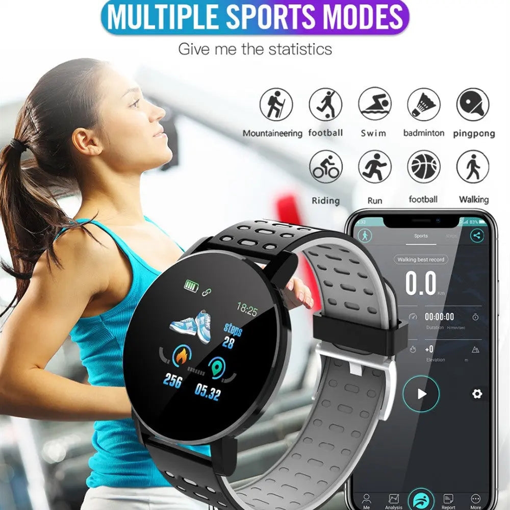 NovaStore™ SmartFit Watch – Fitness & Lifestyle Tracker with IPS HD Display NovaStore