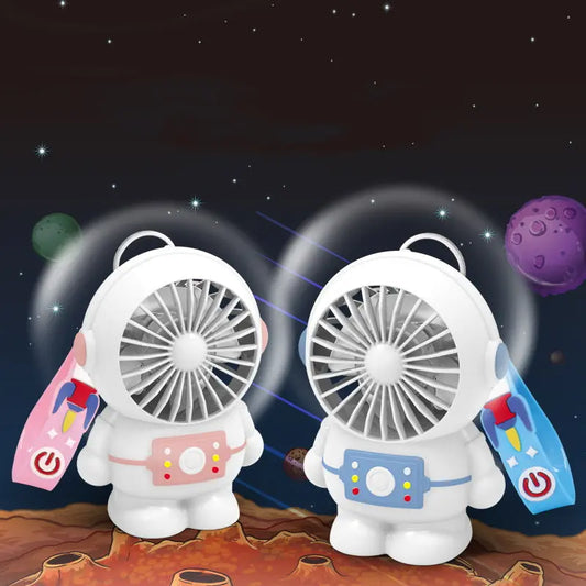 Astronaut Mini Usb Small Fan Rechargeable Portable NovaStore