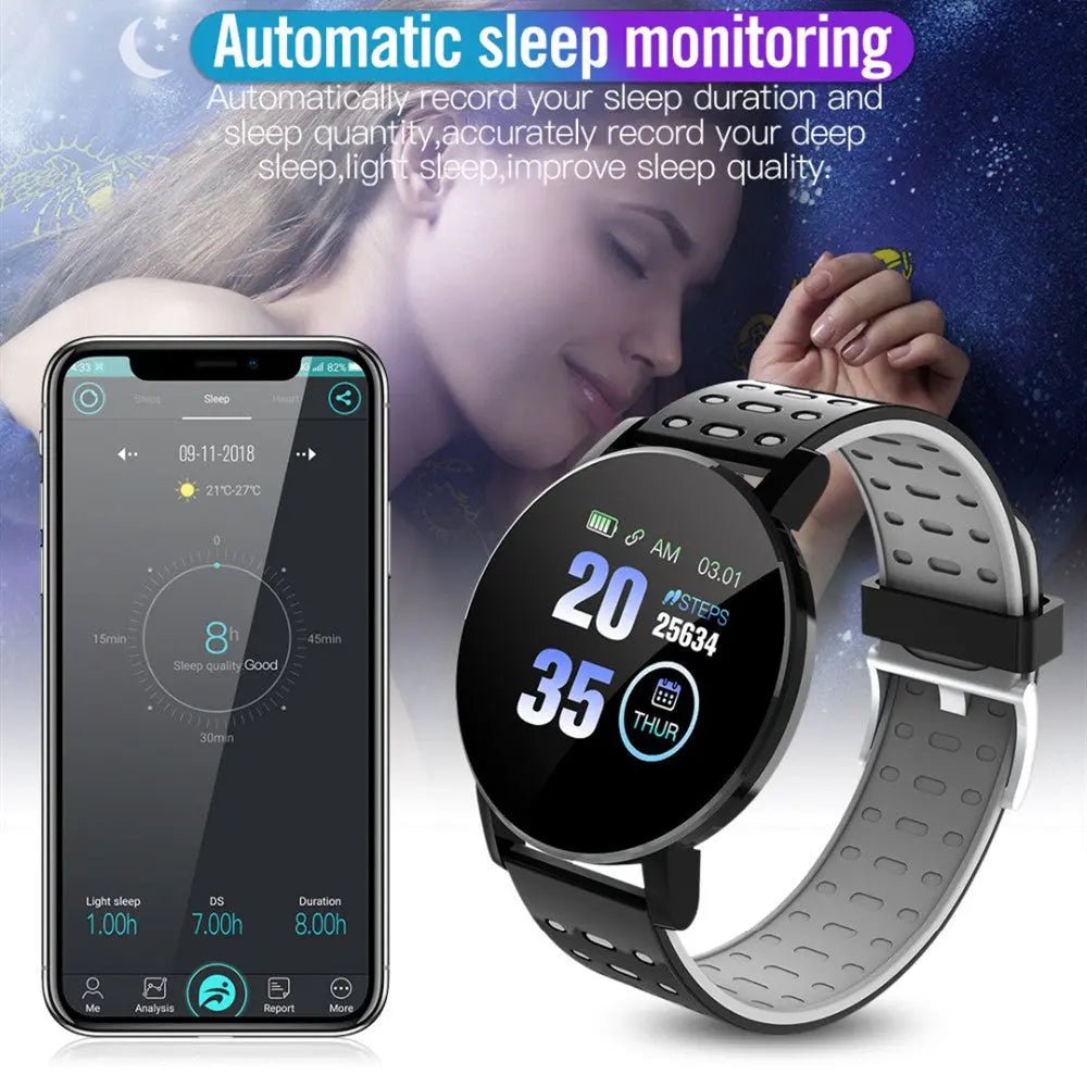 NovaStore™ SmartFit Watch – Fitness & Lifestyle Tracker with IPS HD Display NovaStore