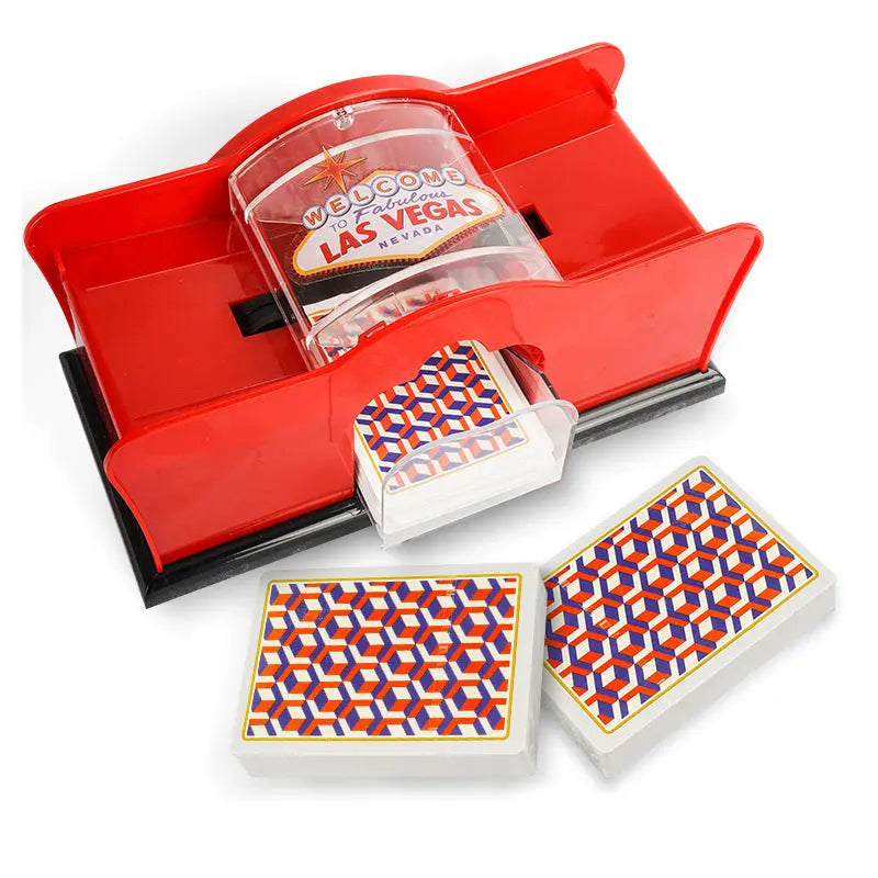 NovaStore™ Automatic Poker Card Shuffler – Fast Shuffle for Poker, Blackjack & UNO NovaStore