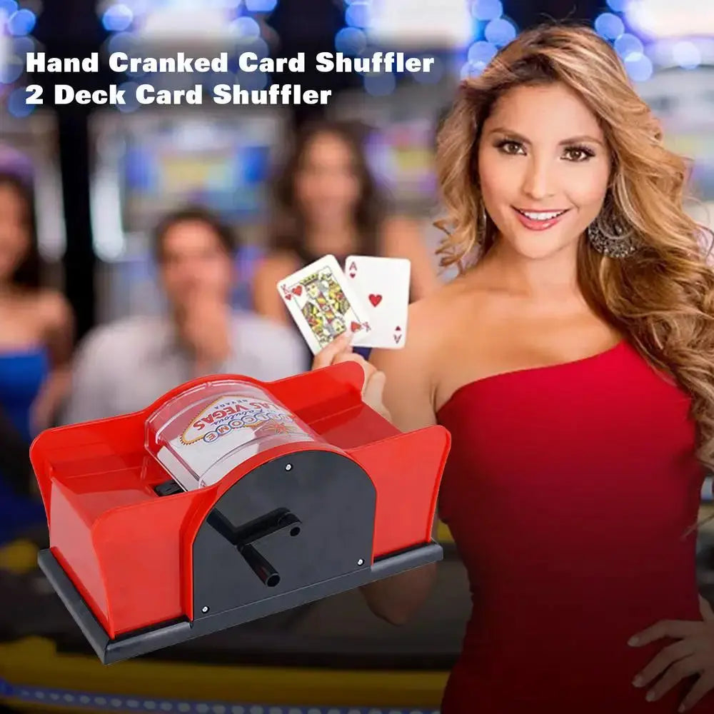 NovaStore™ Automatic Poker Card Shuffler – Fast Shuffle for Poker, Blackjack & UNO NovaStore