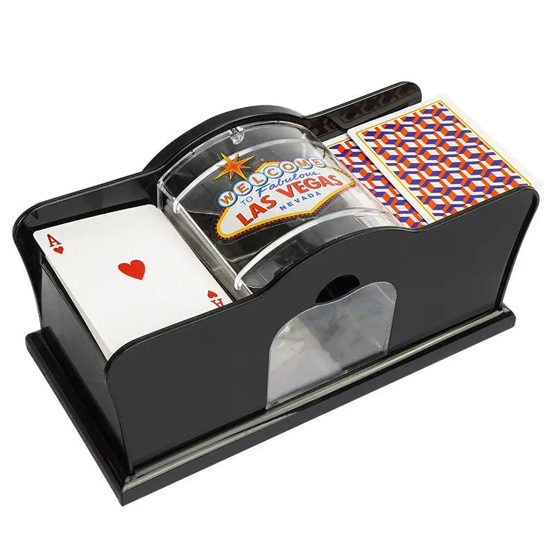 NovaStore™ Automatic Poker Card Shuffler – Fast Shuffle for Poker, Blackjack & UNO NovaStore