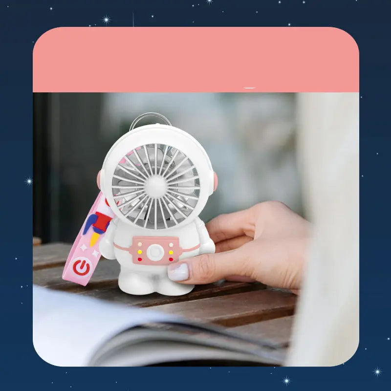 Astronaut Mini Usb Small Fan Rechargeable Portable NovaStore